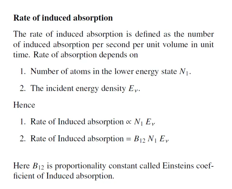 Obtain The Expression For Energy Density Using Einstein’s A And B ...