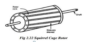 Three Phase Rotor With the help of neat diagram explain the constructional details of ...